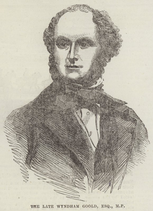Avdøde Wyndham Goold, Esquire, MP (gravering) av English School