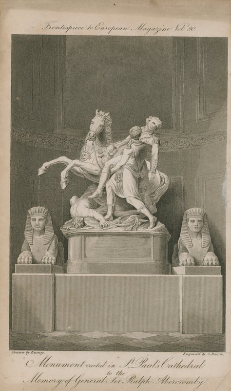 Monumentet reist i St Pauls Cathedral av English School