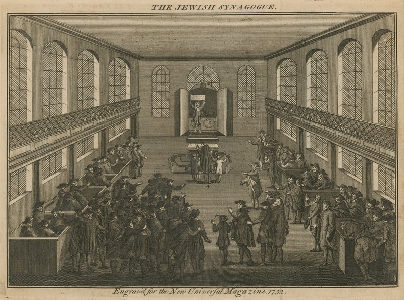 Den nye jødiske synagogen av English School