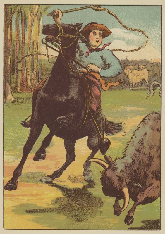 The stockade (farget gravering) av English School