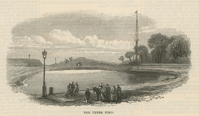 Den øvre dammen, Hampstead Heath av English School