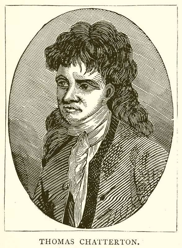 Thomas Chatterton av English School