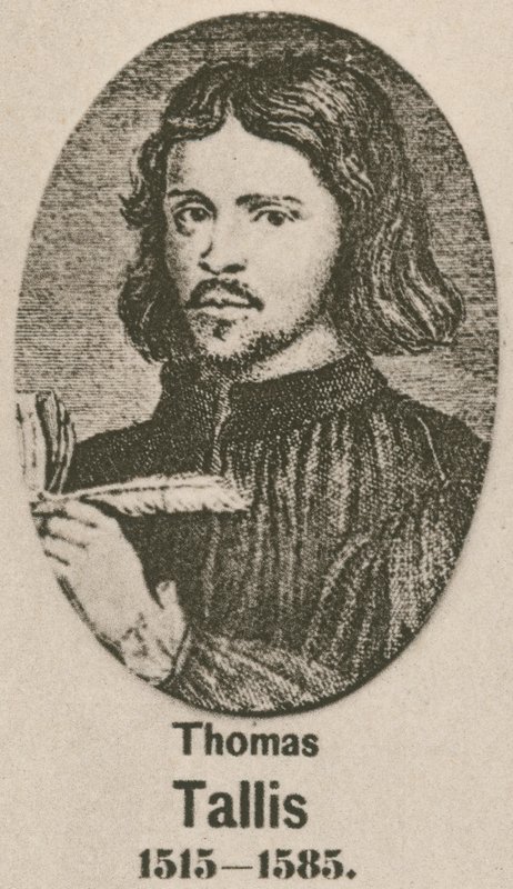 Thomas Tallis (gravering) av English School