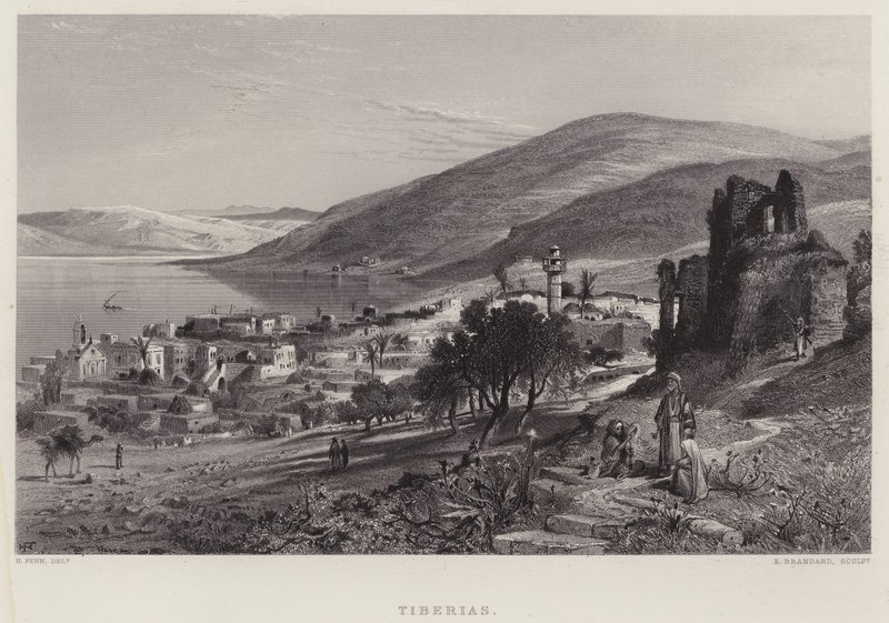 Tiberias (gravering) av English School