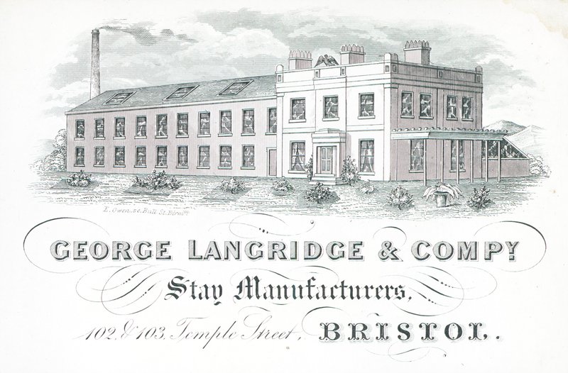 Handelskort, George Langridge & Company av English School
