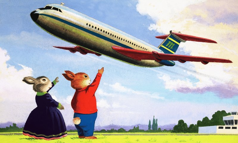 Tufty vinker mot fly av English School
