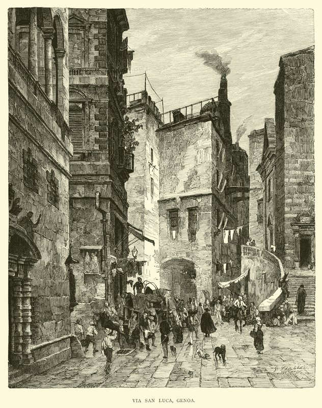 Via San Luca, Genova av English School