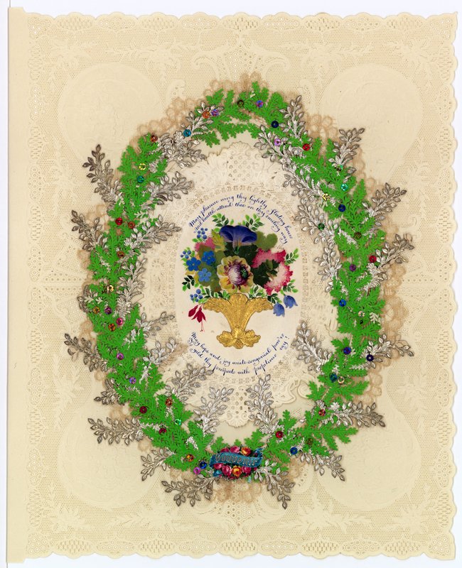 Viktoriansk Valentine Card (multimedia) av English School