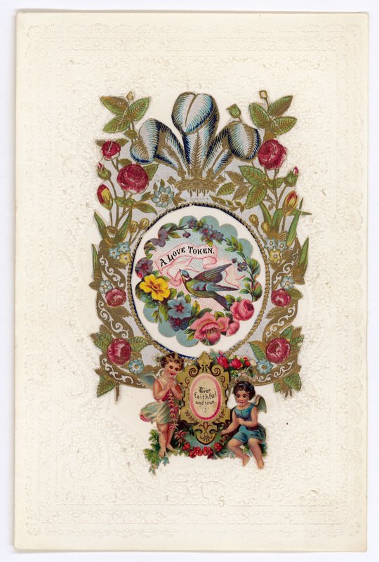 Viktoriansk Valentine Card (multimedia) av English School