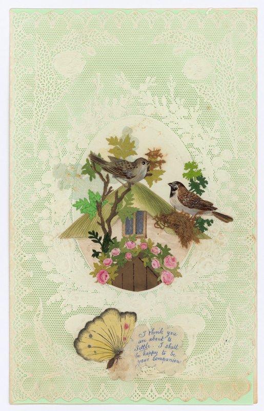 Viktoriansk Valentine Card (multimedia) av English School