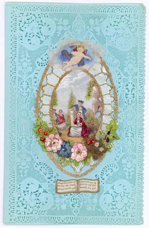Viktoriansk Valentine Card (multimedia) av English School