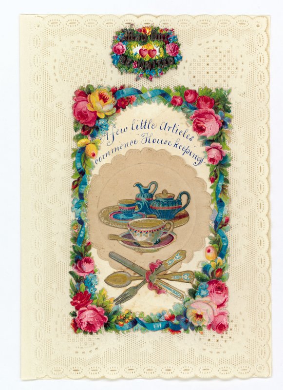 Viktoriansk Valentine Card (multimedia) av English School