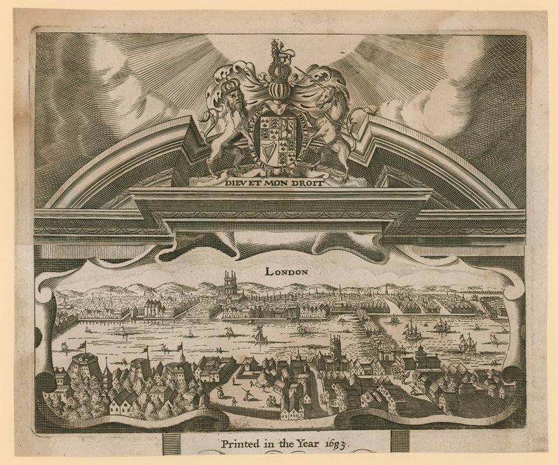 Utsikt over London av English School