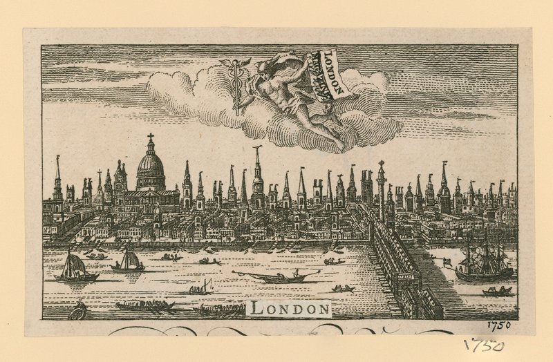 Utsikt over London av English School