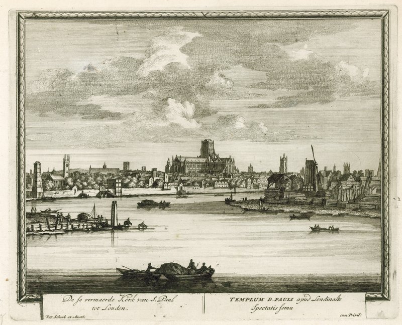 Utsikt over London av English School