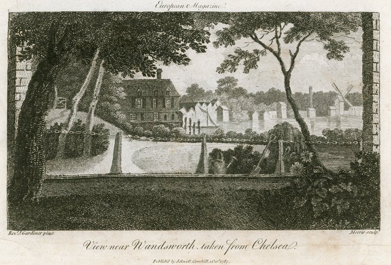 Utsikt over Wandsworth, tatt fra Chelsea av English School