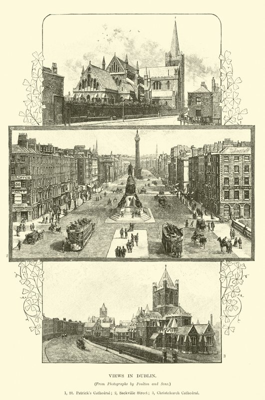 Utsikt i Dublin av English School