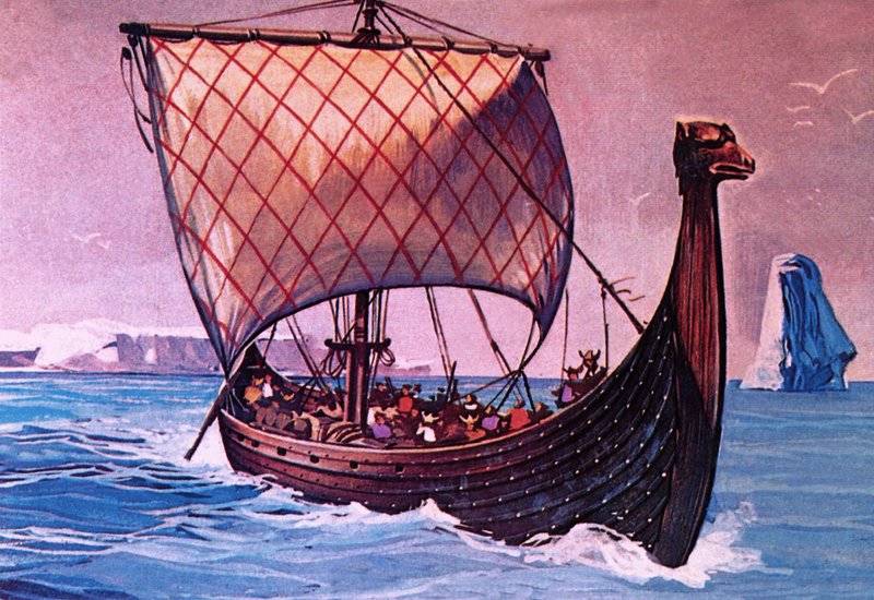 Vikingskip av English School