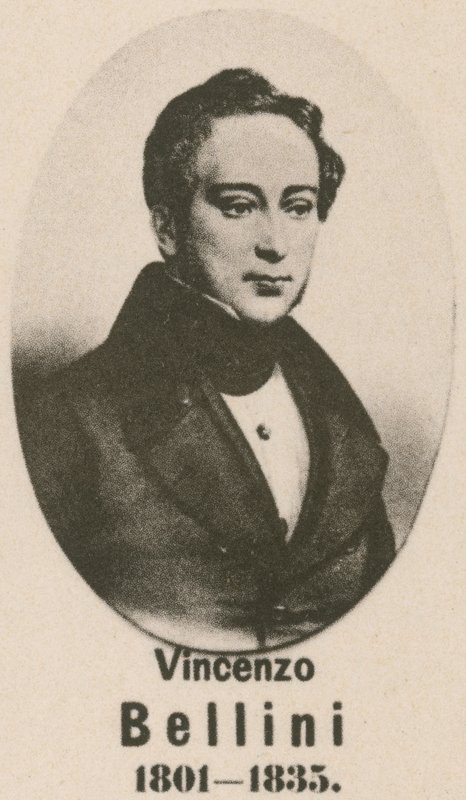 Vincenzo Bellini (gravyr) av English School