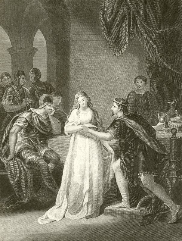 Vortigern og Rowena av English School