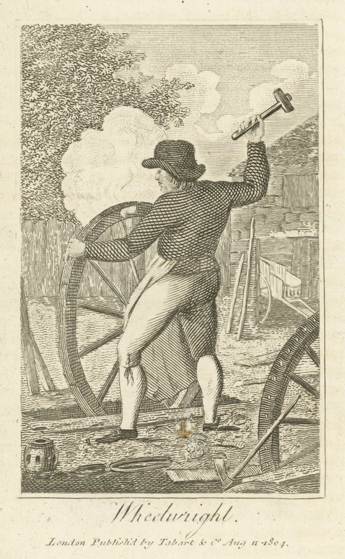 Wheelwright (gravering) av English School