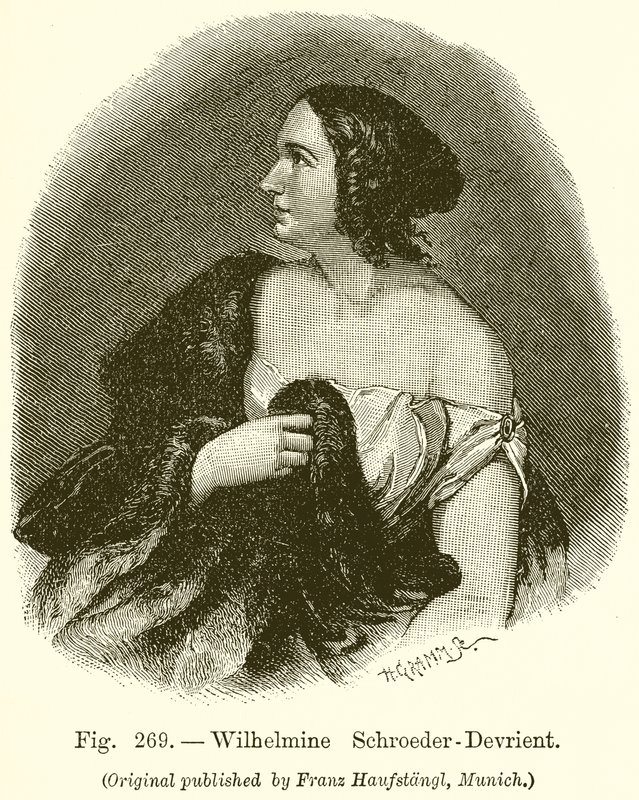 Wilhelmine Schroeder-Devrient av English School