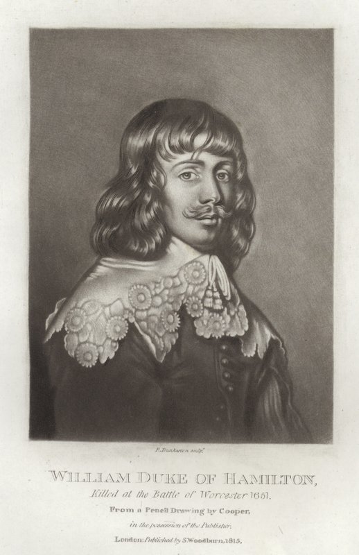 William Duke of Hamilton av English School