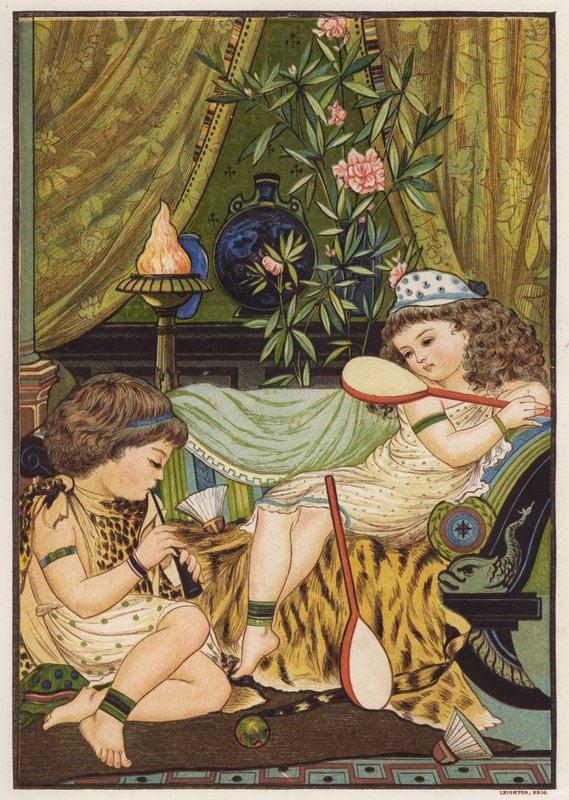 Vinter (farge litho) av English School