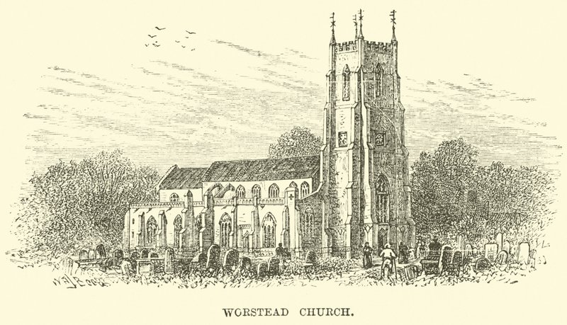 Worstead kirke av English School