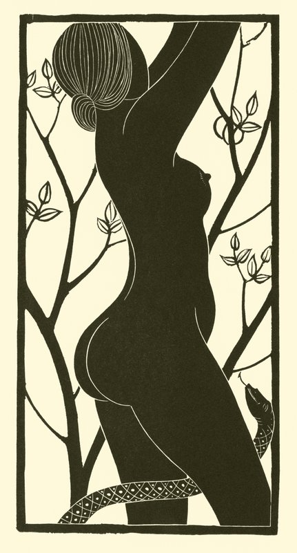 Eva (stein) av Eric Gill