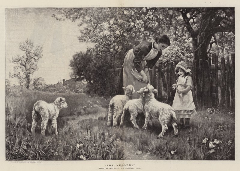 Barnehagen av Ernest Albert Waterlow