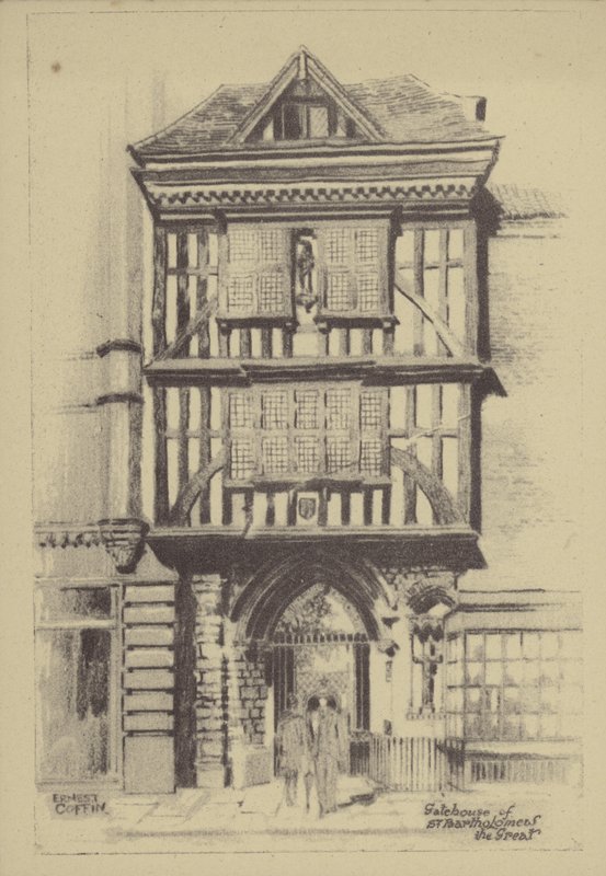 Porthuset til St Bartholomew den store av Ernest Coffin