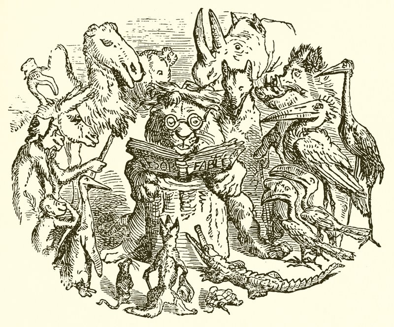 Aesops fabler av Ernest Henry Griset