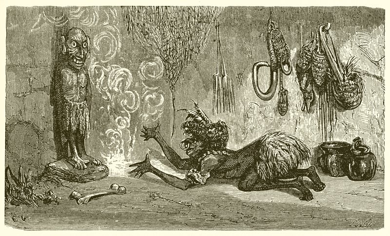 Mannen og hans tregud av Ernest Henry Griset