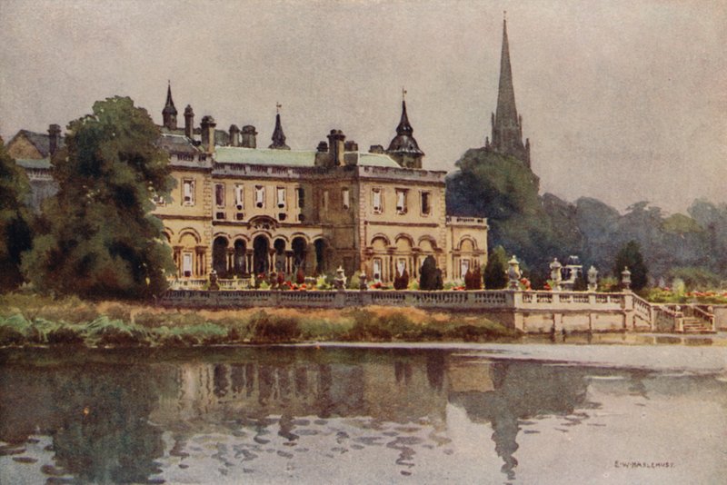 Clumber (farge litho) av Ernest William Haslehust
