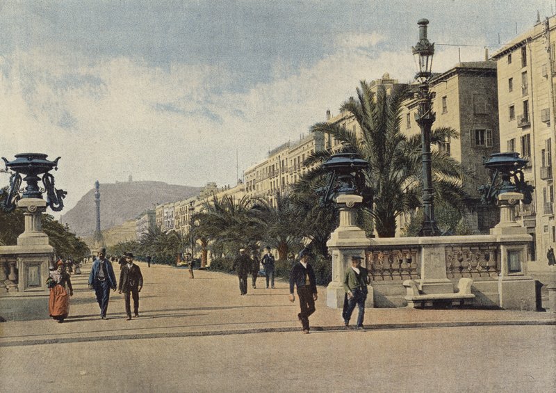 Barcelona, ​​Paseo De Colon av European Photographer