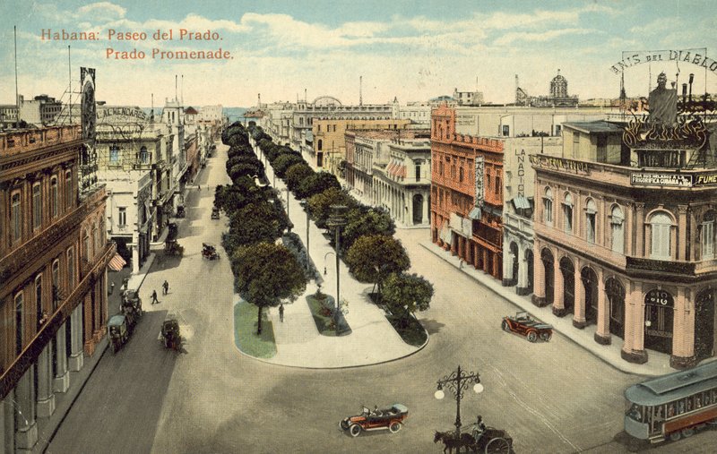 Havana, Cuba, Paseo De Prado, Prado-promenaden av European Photographer