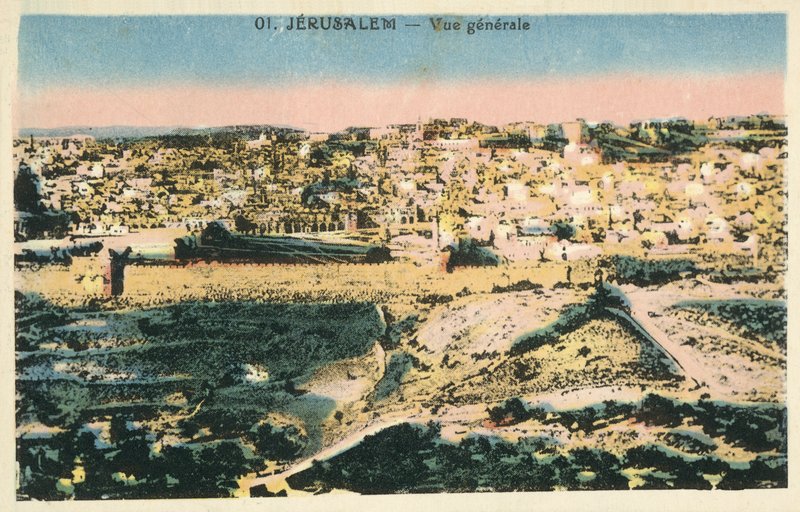 Jerusalem, generelt syn av European Photographer