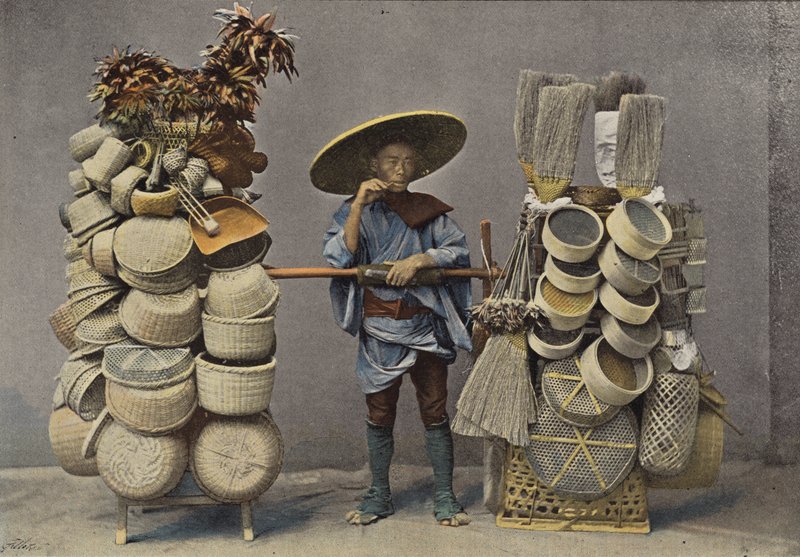 Basketwork Merchant av European Photographer