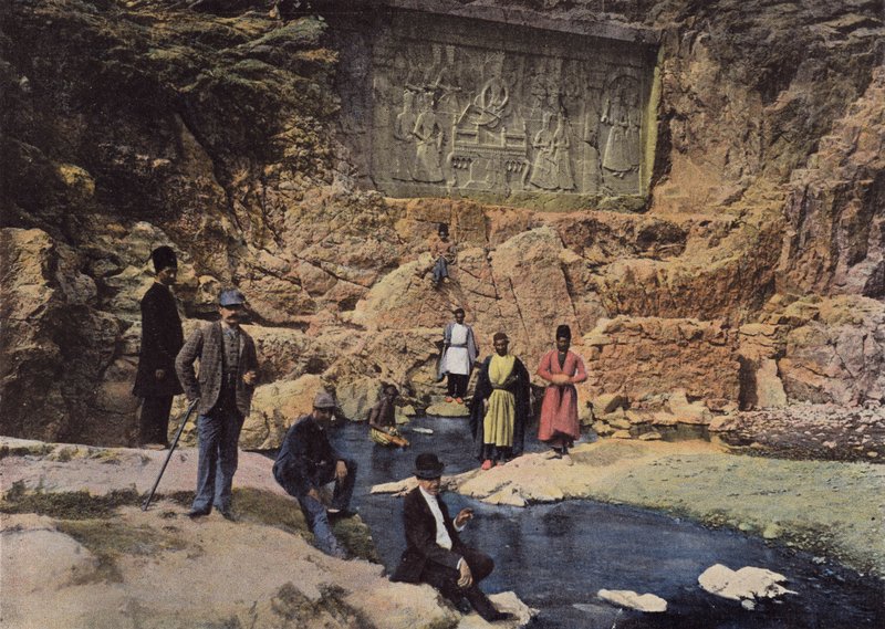 Tchechan Ali, Shah Fath Ali og hans barn av European Photographer