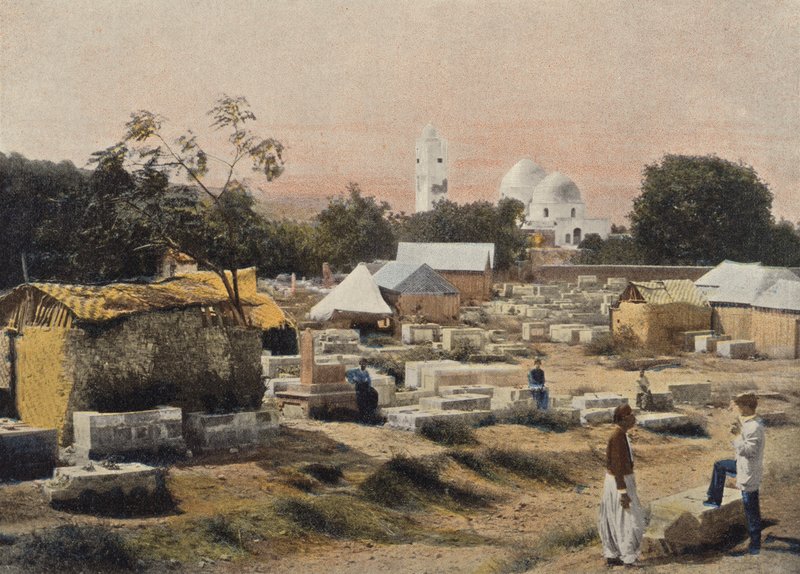 Tripoli, moskeen og kirkegården i Tailen av European Photographer