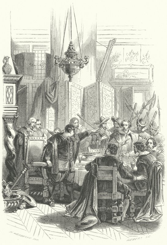 Arrestasjon av Sebastien de la Laruelle, ordfører i Liege, 1637 av European School