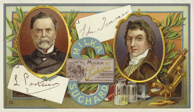 Louis Pasteur og Edward Jenner av European School
