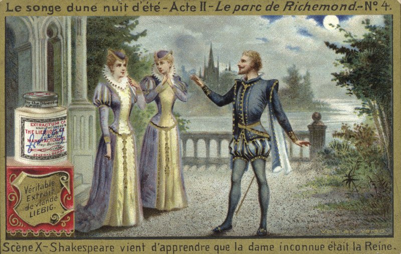 Scene fra A Midsummer Nights Dream, en opera av Ambroise Thomas av European School