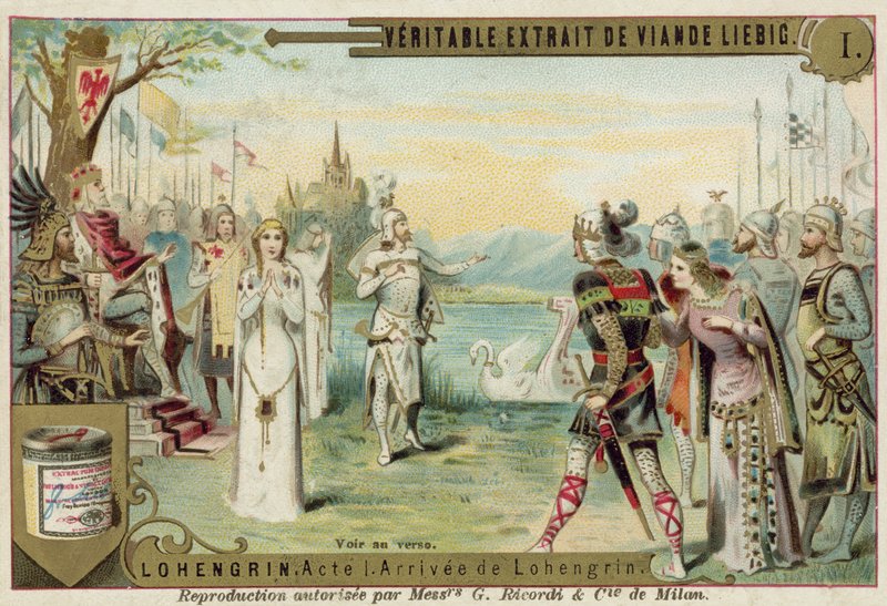 Scene fra Richard Wagners opera Lohengrin av European School