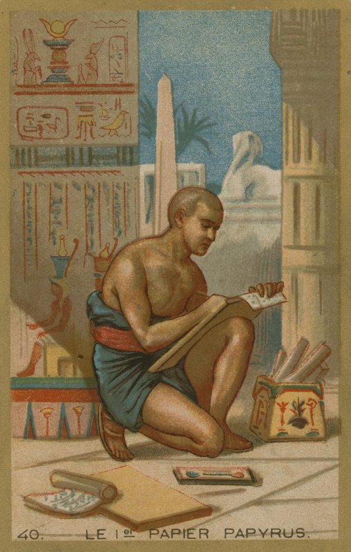 Det første papiret. Papyrus av European School
