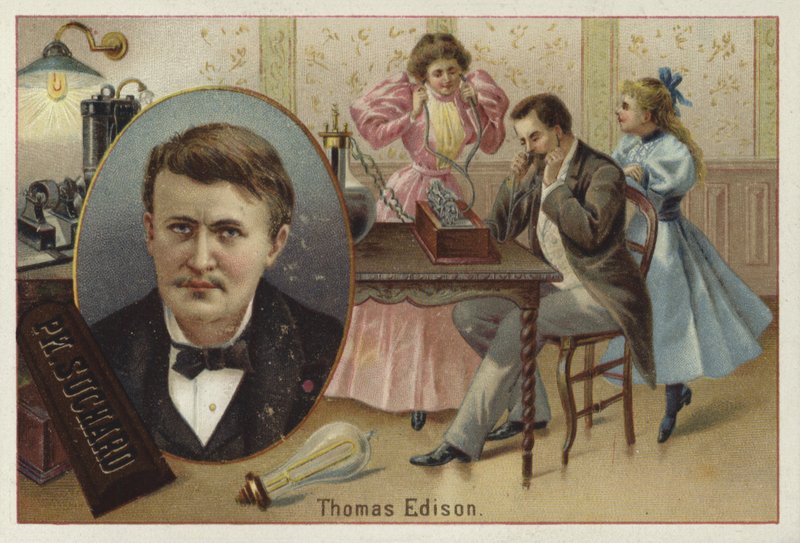 Thomas Edison, amerikansk oppfinner av European School