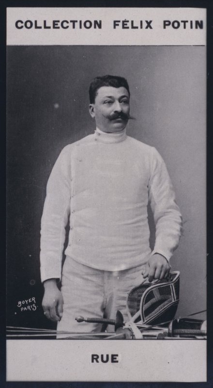 Adolphe Rue (1851) (s/hvitt-bilde) av European Photographer