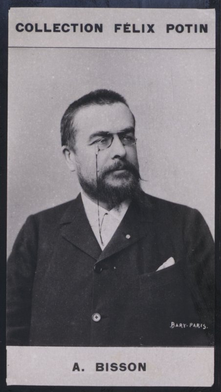 Alexandre Bisson (1848) (s/hvitt-bilde) av European Photographer