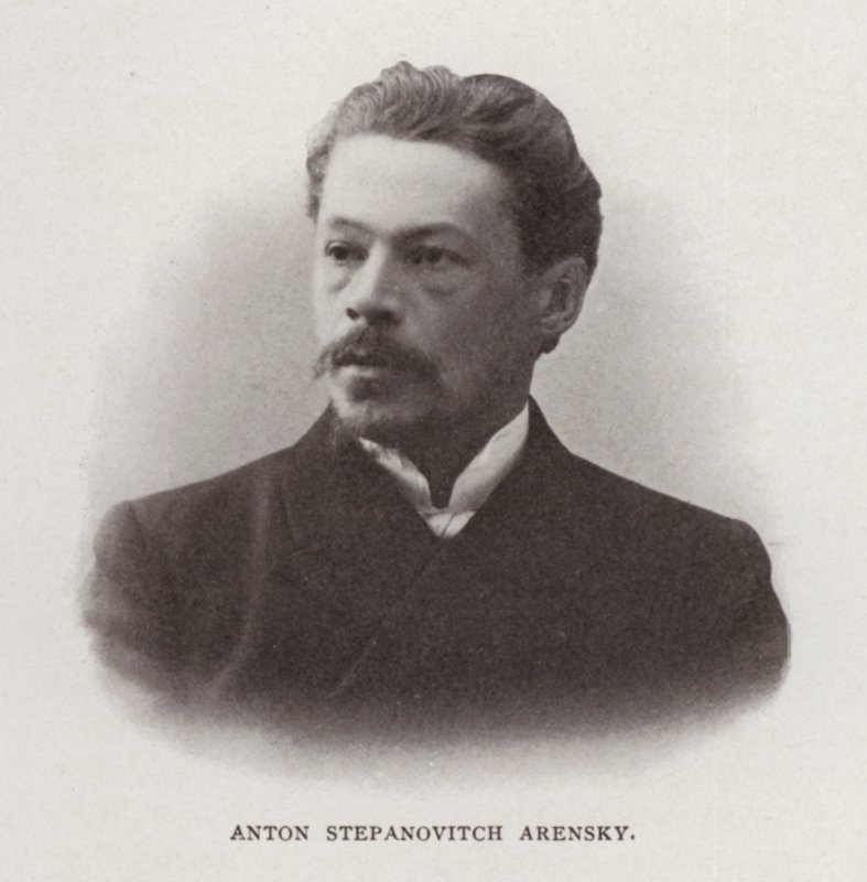 Anton Stepanovitch Arensky (s/hvitt bilde) av European Photographer